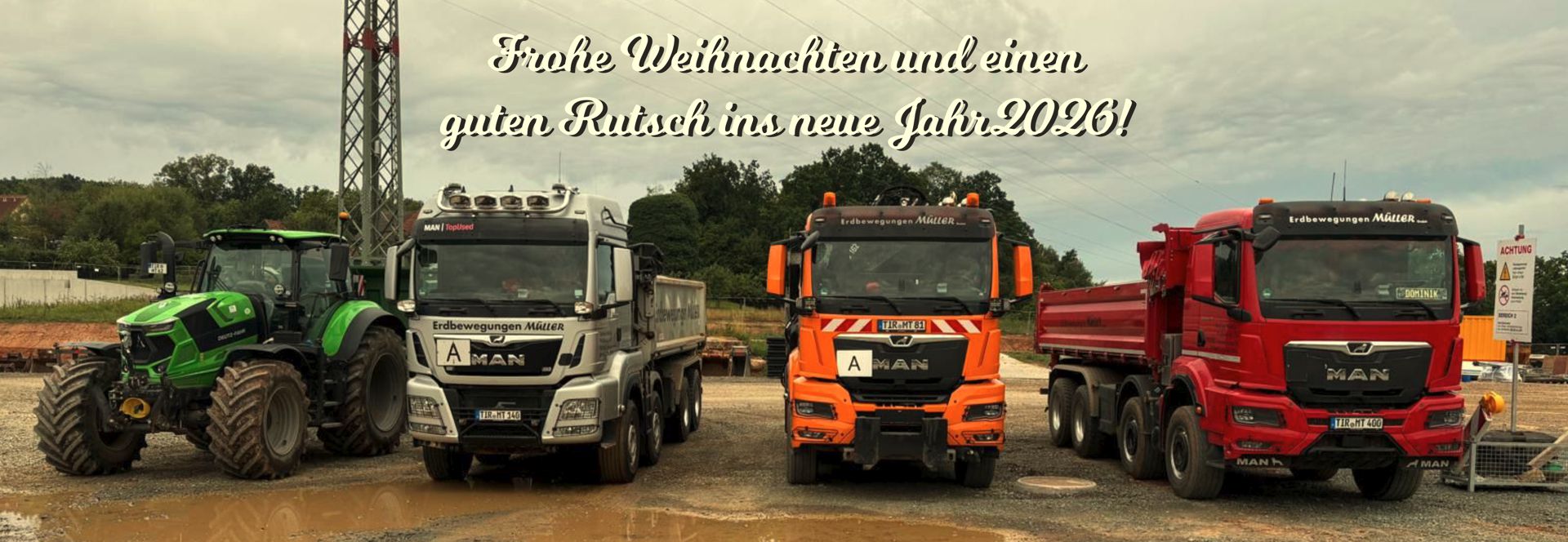 Frohe Weihnachten und einen guten Rutsch ins neue Jahr 2026!